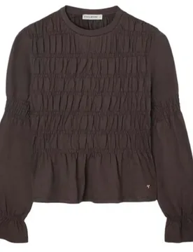Silbon Maglietta 21000 Brown S - Silbon - FashionsVida
