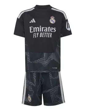 Heimtrikot Set Torwart Kinder Real Madrid 2026/27 - Noir - unisex - Size: 7/8 ans