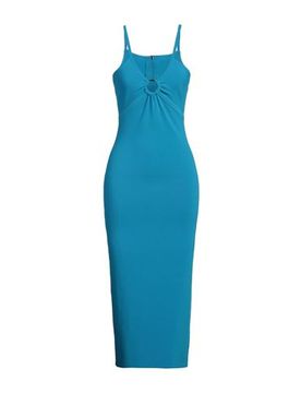 Vestido midi Mujer Azul XL,XS,XXL,XXS Mujer