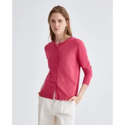 Chaqueta de mujer manga larga lisa