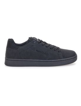 Sneakers nere in simil nabuk con logo traforato GAM524117 40