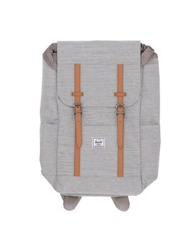 Zaino Unisex Retreat Backpack Light Grey Crosshatch