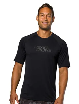 Izumi Maglietta A Maniche Corte Summit Black - Pearl - FashionsVida