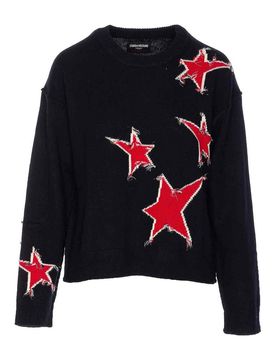 Black Markuz Ws Stars Sweater