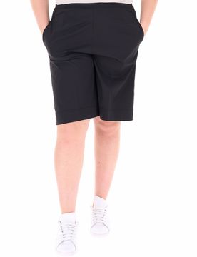 JURERE Bermuda in cotone NERO XS