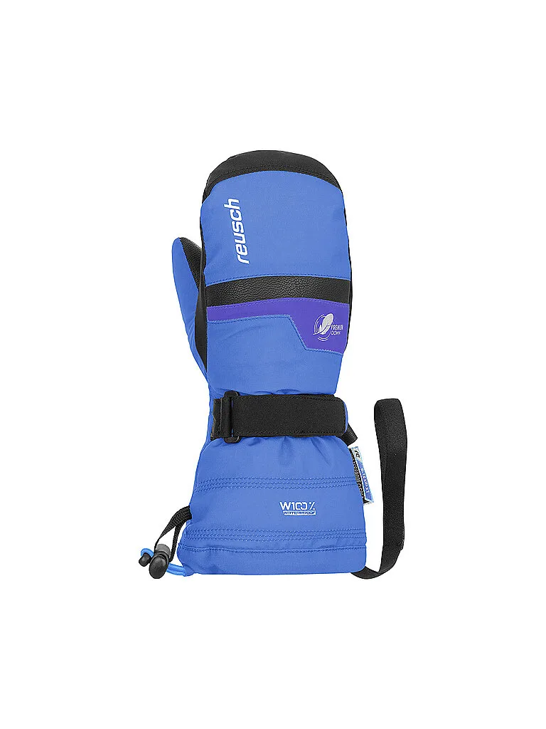 Muffole da sci per bambini Kadir R-TEX® XT blu 1 - Reusch - FashionsVida