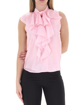 Blusa con fiocco ROSA S