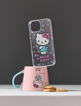 Custodia per iPhone 13/14 Hello Kitty - clear