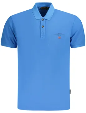 Herren KURZARM-POLOSHIRT Blau NP0A4GDLELBASSS4_BLB2W