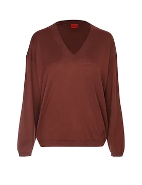 Hugo Pullover SESSARINA marrone XL - Hugo Boss - FashionsVida