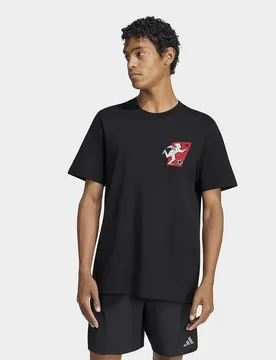 Mens T-SHIRT PREDATOR GRAPHIC - Nero, nero nero Uomo taglia XL - Adidas - FashionsVida