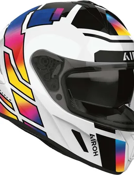 Casco Moto Integrale SPARK 2 LIVELY Rainbow Lucido taglia 2XL - Airoh - FashionsVida