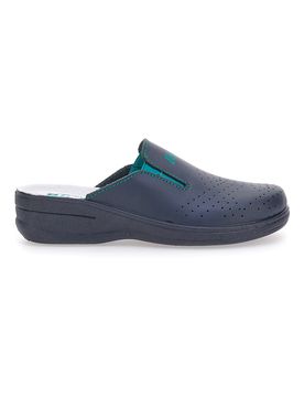 Ciabatte da Lavoro Blu in Pelle 329 40