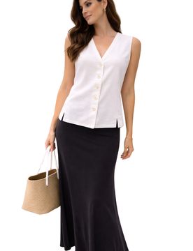 Gilet Donna ELEH con bottoni