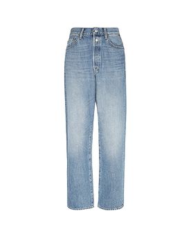 Jeans Straight Fit 9ZERO1 blau 28/L32 damen