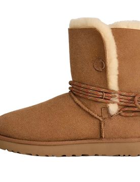 UGG Bailey Tie Chestnut 39 Damen