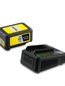 Chargeur Et Batterie Kit Power 36/25 2.5 Ah Yellow / Black One Size - Karcher - FashionsVida