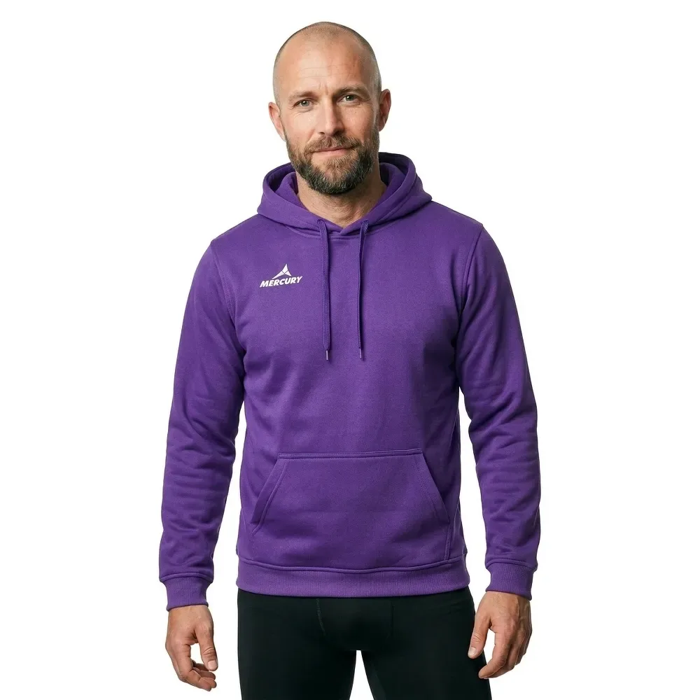 Equipment Sweat à Capuche Performance Purple S - Mercury - FashionsVida
