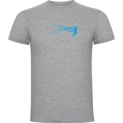 Stella Run Short Sleeve T-shirt Heather Grey S Men