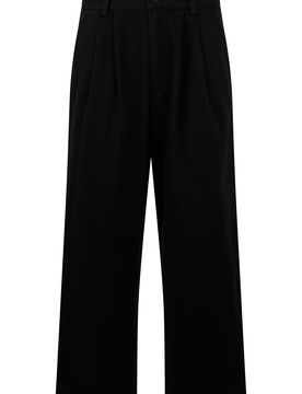 Loose Cotton Trousers with Modern Design