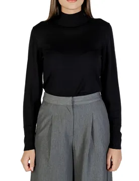 Ichi Damen Pullover Schwarz 493666