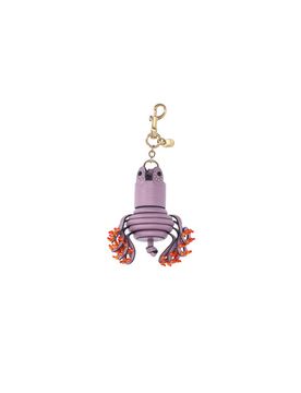 Iris 100% Goat Leather Keychain for Women