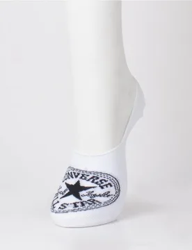 Pack de dos pares de calcetines Pinkies Invisible Knit Chuck Patch - Converse - FashionsVida