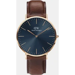 Reloj de hombre Classic Revival DW00100626 de piel