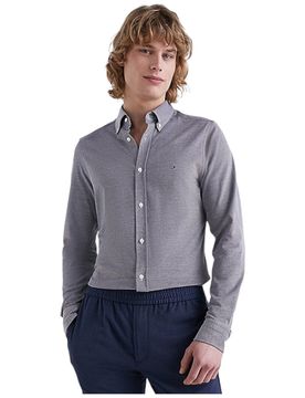 Camicia blu melange 1985 MW0MW30675