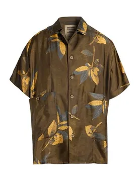 Camisa Hombre Marrón L Hombre - Uma Wang - FashionsVida