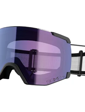 Masque De Ski S/view Mtn Sigma Black Sigma Ice Blue/CAT2 Homme - Salomon - FashionsVida