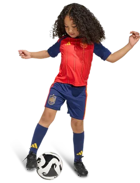 Spain Unisex Jerseys/Replicas - Red - Size 2 - 3 Years - Poly Mesh - Red - Size: 2 - 3 Years - Adidas - FashionsVida