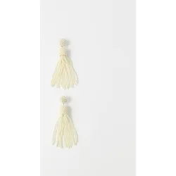 Sfera - Pendientes borla perlas