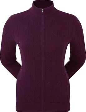 Jacke Lined Full-Zip, weinrot l - FootJoy - FashionsVida