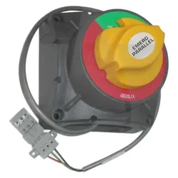 Remote Operated Battery Switch Grey 500 Amp unisex