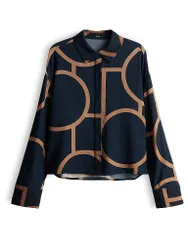 Chemise FORDOA ATELIER bleu marine 38