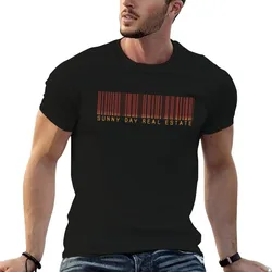 Sunny Day Real Estate barcode logo T-Shirt Soft Basic Cotton Short Sleeve Tee