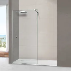 Mampara de ducha con panel fijo Módena-10 CL