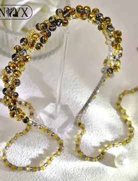 HNYYX Luxury Long Tassel Hair Hoop Crystal Beaded Headbands Women Princess Wedding Party Headpieces Hair Accessories A11 - Aliexpress - FashionsVida