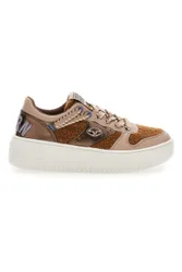 Sneakers Marroni Con Flatform Soprani Brescia 36