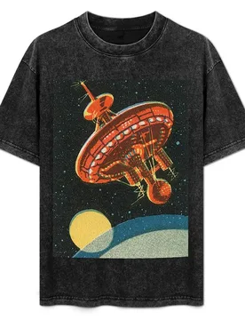 Space Wheel - No Border T-Shirt Plus Size Basic Short Sleeve Top - Aliexpress - FashionsVida