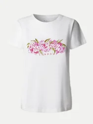Leichtes T-Shirt Mahina Weiß S