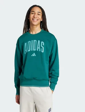 Felpa Collegiate XL Collegiate Green / Powder Teal - Adidas - FashionsVida