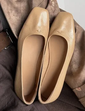 Retro Women's Shoes Exquisite Soft Leather Casual Shoes for Woman French Square Head Low Heels Designer Shoes Zapatos De Mujer - Aliexpress - FashionsVida