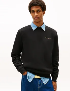 Sudadera TJM Reg Linear Crew Ext de - Tommy Jeans - FashionsVida