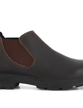 Unisex #2038 Stout Brown Chelsea Boot - Size Uk 4.5 - Blundstone - FashionsVida