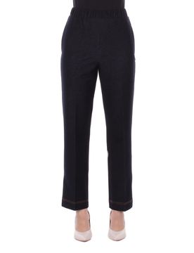 MM MAX MARA Pantaloni Blu navy
