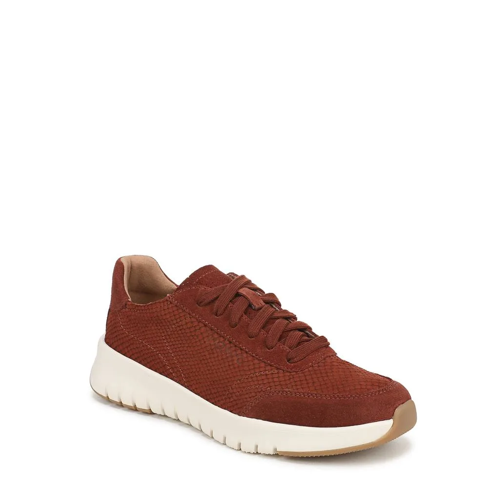Women's Uptown Sneaker Trainers in Dark Red Size: 6 - Dark Red - Size: 6 - Vionic - FashionsVida
