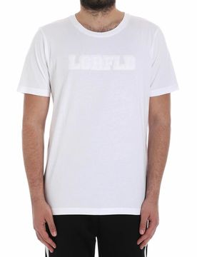 T-shirt in cotone con logo