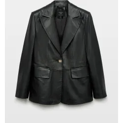 Blazer de napa de mujer
